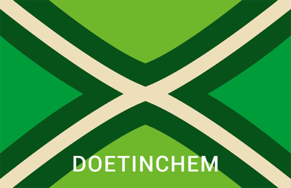 Achterhoekse Vlag Sticker Doetinchem